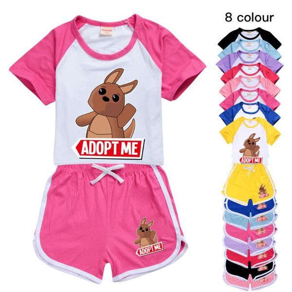 clothing sets summer adopt me children's short sleeve suit boys' cartoons clothes for sports two piece shorts kids set, White
clothing sets summer adopt me children's short sleeve suit boys' cartoons clothes for sports two piece shorts kids set, White