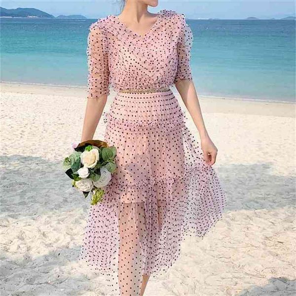 light purple summer dress woman v-neck puff-sleeve high waisted bodycon female polka dot self beach es clothing 210603, Black;gray
light purple summer dress woman v-neck puff-sleeve high waisted bodycon female polka dot self beach es clothing 210603, Black;gray