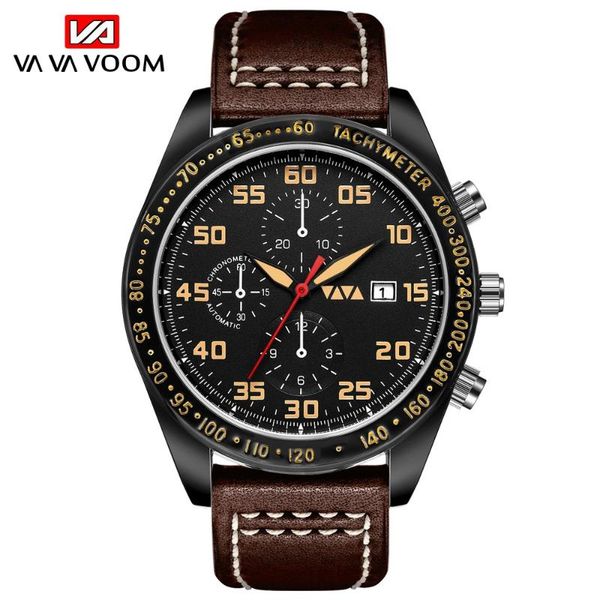 wristwatches business mens watches vava voom leather strap watch men 3bar waterproof quartz relogio masculino, Slivery;brown
wristwatches business mens watches vava voom leather strap watch men 3bar waterproof quartz relogio masculino, Slivery;brown