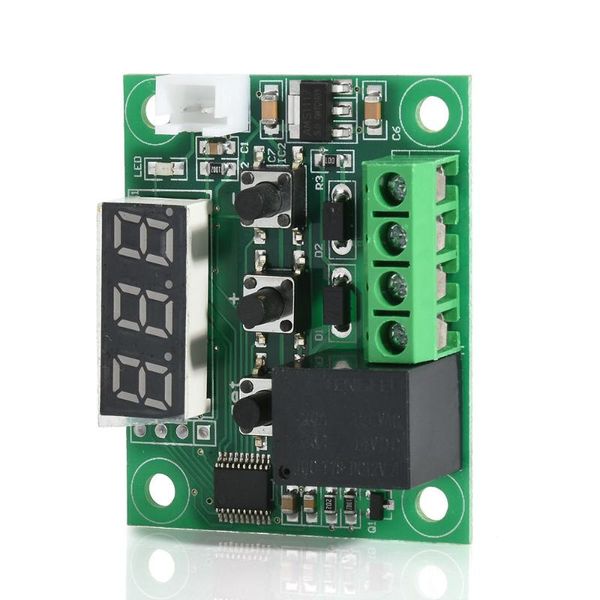 smart home control w1209 led digital temperature controller board 12v dc sensor module switch with one-channel relay and waterproof
smart home control w1209 led digital temperature controller board 12v dc sensor module switch with one-channel relay and waterproof