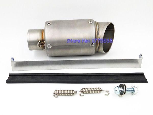 motorcycle exhaust system motorbike stainless steel muffler pipe inlet 51mm 61mm 63mm 65mm escape with db killer
motorcycle exhaust system motorbike stainless steel muffler pipe inlet 51mm 61mm 63mm 65mm escape with db killer