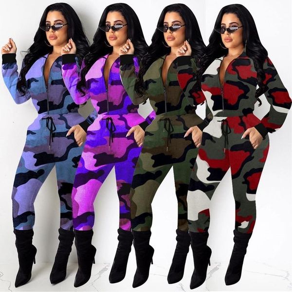 two piece dress camouflage set fitness women tracksuit fall winter clothing jacket pant sport matching sweat suits 2 outfits, White
two piece dress camouflage set fitness women tracksuit fall winter clothing jacket pant sport matching sweat suits 2 outfits, White