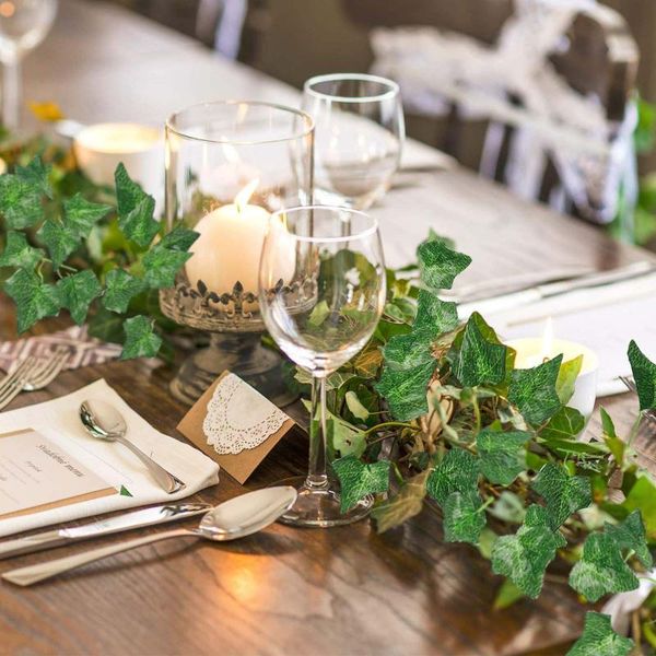strands 86 ft artificial lvy leaf vine garland fake foliage hanging plants plant silk vines for wedding birthday party decorative flowers &
strands 86 ft artificial lvy leaf vine garland fake foliage hanging plants plant silk vines for wedding birthday party decorative flowers &