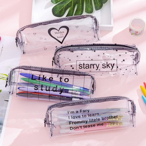 pencil bags 1 pc kawaii transparent large capacity case creative pvc pen box pouch student gift school stationary supples 050001
pencil bags 1 pc kawaii transparent large capacity case creative pvc pen box pouch student gift school stationary supples 050001