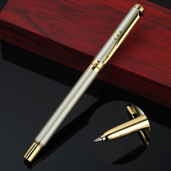 gel pens silver metal signature pen calligraphy rollerball 0.5mm for kids students writing office school supplies stationery
gel pens silver metal signature pen calligraphy rollerball 0.5mm for kids students writing office school supplies stationery