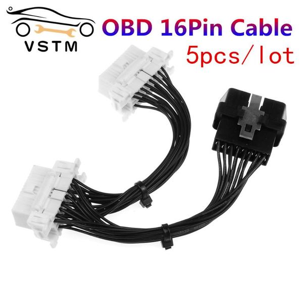 diagnostic tools 5pcs/lot 16 pin obd2 obdii splitter extension cable one male to two female y obd 2 for elm327 icar2
diagnostic tools 5pcs/lot 16 pin obd2 obdii splitter extension cable one male to two female y obd 2 for elm327 icar2