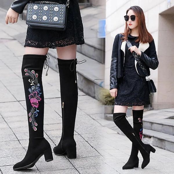 boots 2021 women's thigh high faux suede black high-heeled winter female knee-length fashion women shoes
boots 2021 women's thigh high faux suede black high-heeled winter female knee-length fashion women shoes