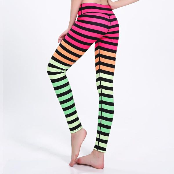 women's leggings casual women fitness colorful striped red orange green autumn arrival elastic skinny pant, Black
women's leggings casual women fitness colorful striped red orange green autumn arrival elastic skinny pant, Black