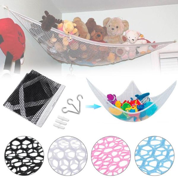 kids' toy storage hammock net large mesh organizer holder baby stuffed animals creative hanging bag boxes & bins
kids' toy storage hammock net large mesh organizer holder baby stuffed animals creative hanging bag boxes & bins