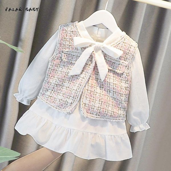 baby girls clothing set classic plaid lace dress with vest two pcs kids spring autumn elegant suits child vestido girl's dresses, Red;yellow
baby girls clothing set classic plaid lace dress with vest two pcs kids spring autumn elegant suits child vestido girl's dresses, Red;yellow