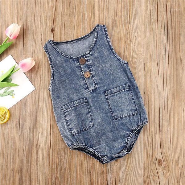 rompers baby summer clothes toddler born boys girls denim sleeveless button pocket bodysuit jumpsuits casual outfits, Blue
rompers baby summer clothes toddler born boys girls denim sleeveless button pocket bodysuit jumpsuits casual outfits, Blue