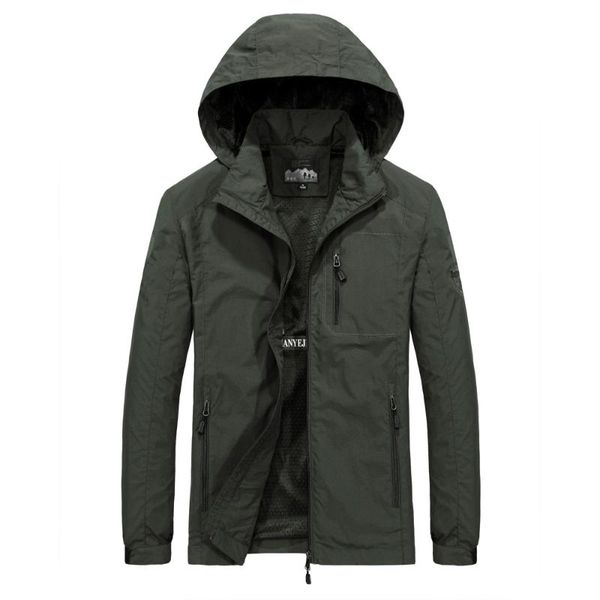 men's jackets 2021 autumn for men waterproof windbreaker military hooded windproof casual coat mens clothing, Black;brown
men's jackets 2021 autumn for men waterproof windbreaker military hooded windproof casual coat mens clothing, Black;brown