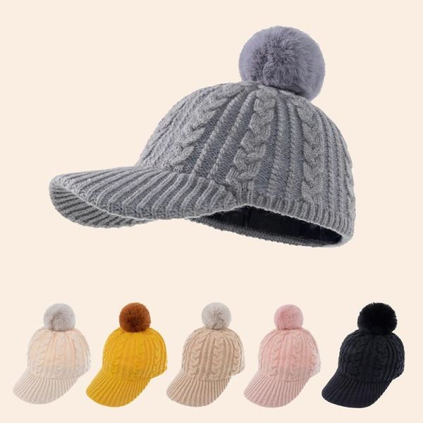 caps & hats baby knitted baseball cap winter children hat cute poms ball girls boys casual solid color beanies, Yellow
caps & hats baby knitted baseball cap winter children hat cute poms ball girls boys casual solid color beanies, Yellow