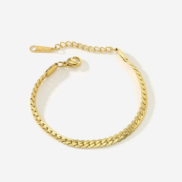 link, chain carlidana minimalist korean flat bracelet denim wholesale and retail, Black
link, chain carlidana minimalist korean flat bracelet denim wholesale and retail, Black