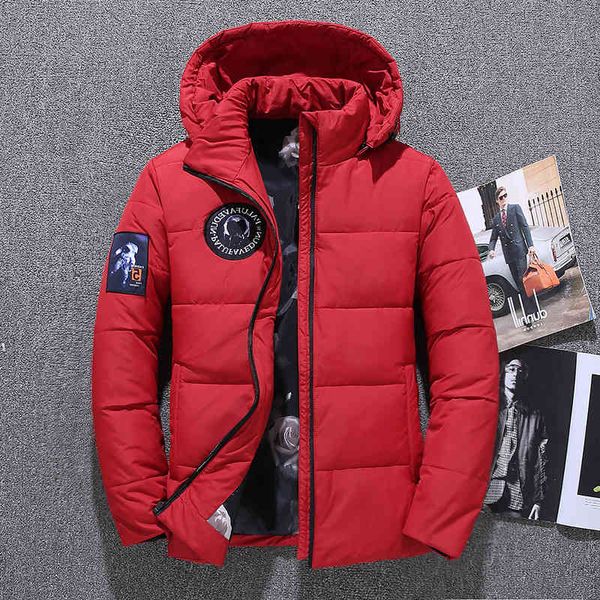 -20 degree winter no fear men's white duck down jacket hooded astronaut epaulet thick warm snow parkas overcoat male windbreaker, Black
-20 degree winter no fear men's white duck down jacket hooded astronaut epaulet thick warm snow parkas overcoat male windbreaker, Black