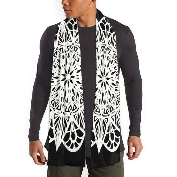 scarves pizi mandala for unusual flower shape decorative round ornaments anti stress white men scarf, Blue;gray
scarves pizi mandala for unusual flower shape decorative round ornaments anti stress white men scarf, Blue;gray