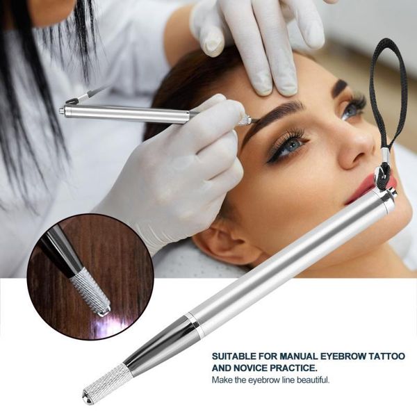 tattoo guns kits manual microblading cosmetic eyebrow pen makeup tool blade with led light tattooing
tattoo guns kits manual microblading cosmetic eyebrow pen makeup tool blade with led light tattooing