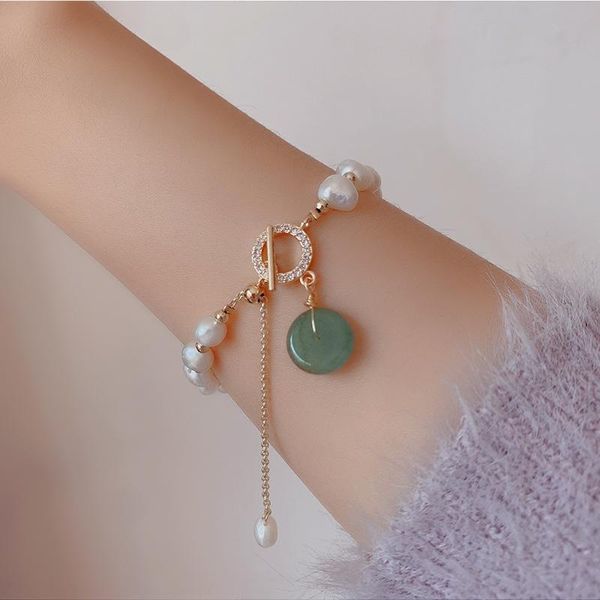 charm bracelets 2021 summer trendy pull tie chain bracelet-baroque pearl shell natural stone for women fashion jewelry gift, Golden;silver
charm bracelets 2021 summer trendy pull tie chain bracelet-baroque pearl shell natural stone for women fashion jewelry gift, Golden;silver