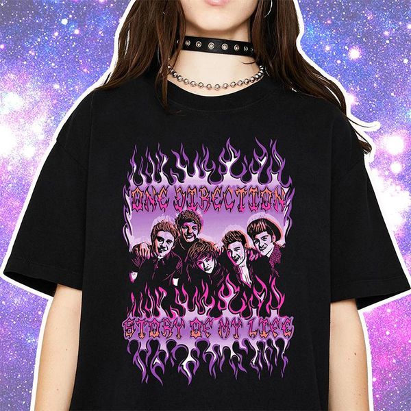 women's t-shirt funny heavy metal one direction shirts for women oversized t shirt 90s gothic cotton merch t-shirts black 2021, White
women's t-shirt funny heavy metal one direction shirts for women oversized t shirt 90s gothic cotton merch t-shirts black 2021, White