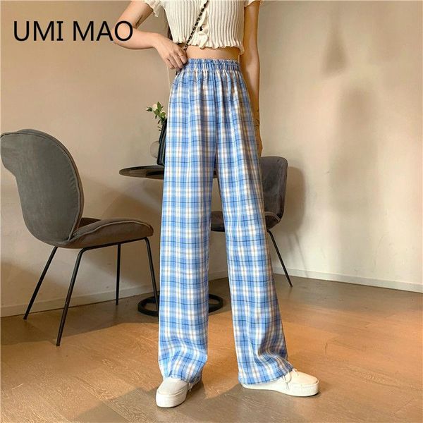 high-waist plaid pants women's loose straight-leg 2021 casual thin nine-point wide-leg pantalon femme & capris, Black;white
high-waist plaid pants women's loose straight-leg 2021 casual thin nine-point wide-leg pantalon femme & capris, Black;white