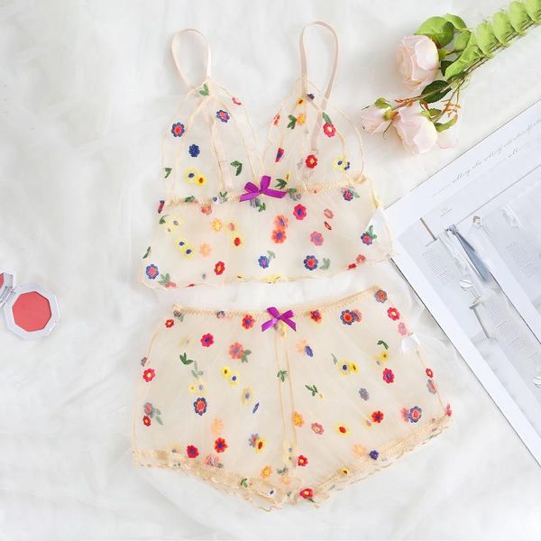 bras sets women pajamas nightwear set flower embroidery sleeveless spaghetti strap + shorts for, Red;black
bras sets women pajamas nightwear set flower embroidery sleeveless spaghetti strap + shorts for, Red;black