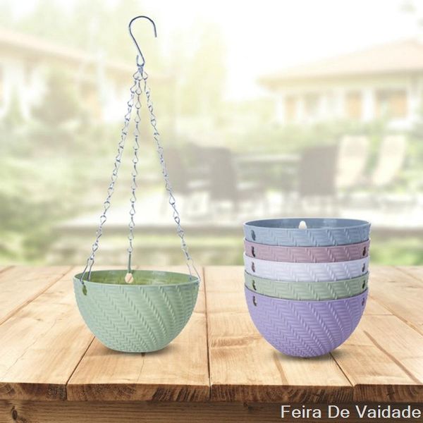 planters & pots round plastic hanging basket flower pot 16x10cm garden plant chain decoration
planters & pots round plastic hanging basket flower pot 16x10cm garden plant chain decoration
