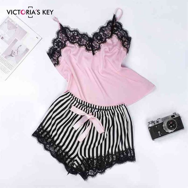 suphis lace trim satin cami and striped shorts pajama set women lingerie autumn nightgown ladies sleepwear 210809, Black;red
suphis lace trim satin cami and striped shorts pajama set women lingerie autumn nightgown ladies sleepwear 210809, Black;red