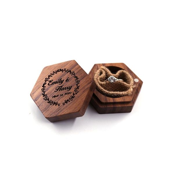 solid wood ring box black walnut handmade jewelry gift wrap
solid wood ring box black walnut handmade jewelry gift wrap