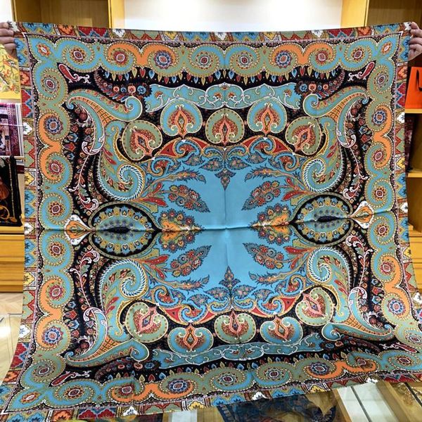 scarves high-end elegant women's fashion bohemian cashew floral print quality 16m/ silk satin scarf shawl, Blue;gray
scarves high-end elegant women's fashion bohemian cashew floral print quality 16m/ silk satin scarf shawl, Blue;gray