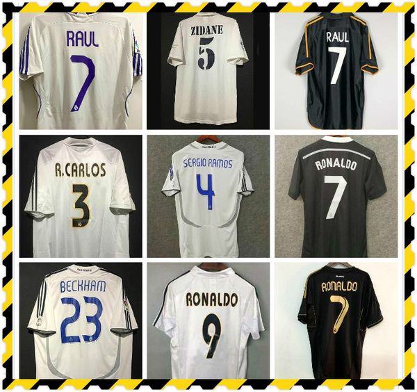 1998 2000 2004 2005 2013 real madrid retro jersey 04 05 soccer jersey classic 2011 2012 zidane ronaldo beckham 11 12 camisetas shirt, Black;yellow
1998 2000 2004 2005 2013 real madrid retro jersey 04 05 soccer jersey classic 2011 2012 zidane ronaldo beckham 11 12 camisetas shirt, Black;yellow