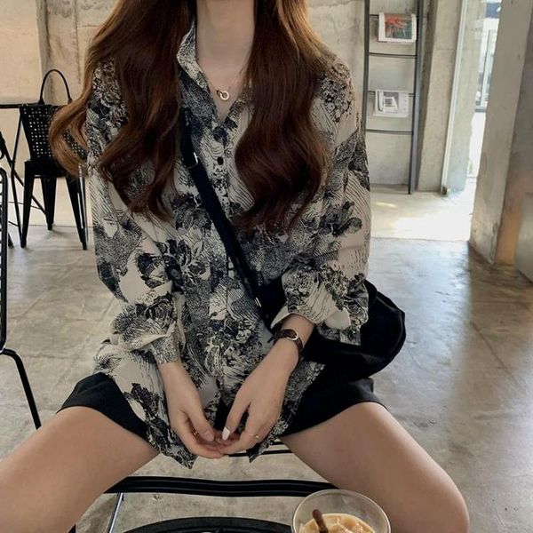 women's blouses & shirts xej vintage clothes ink paint blouse women for summer tunics with short sleeve chiffon top, White
women's blouses & shirts xej vintage clothes ink paint blouse women for summer tunics with short sleeve chiffon top, White