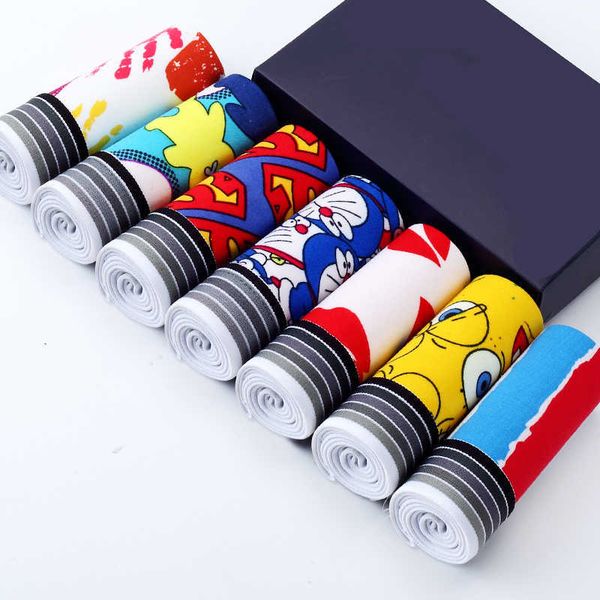 underpants texiwas 7pcs/lot silk underwear men cartoon print man boxers homme comfortable soft breathable male panties, Black;white
underpants texiwas 7pcs/lot silk underwear men cartoon print man boxers homme comfortable soft breathable male panties, Black;white
