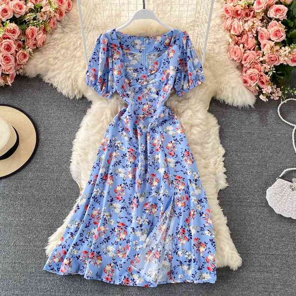 casual dresses beachwear retro v-neck waist floral puff sleeve split dress for womens mid-length a-line summer vintage midi jezh, Black;gray
casual dresses beachwear retro v-neck waist floral puff sleeve split dress for womens mid-length a-line summer vintage midi jezh, Black;gray