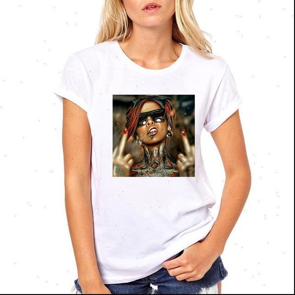 womens t shirts zoganki cartoon summer female funny spoof creative personality large size loose short sleeved fashion shirt casual women, White
womens t shirts zoganki cartoon summer female funny spoof creative personality large size loose short sleeved fashion shirt casual women, White