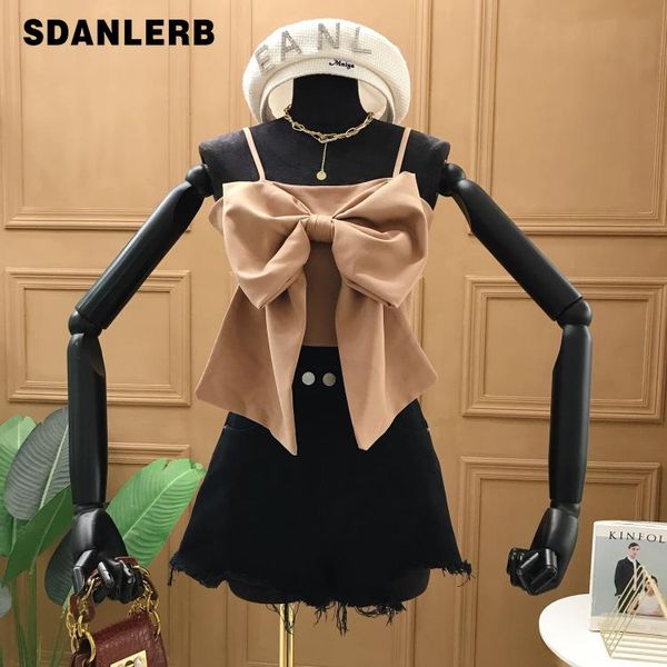 women's tanks & camis 2021 summer big bow small camisole female sleeveless beauty backless outer wear short, White
women's tanks & camis 2021 summer big bow small camisole female sleeveless beauty backless outer wear short, White
