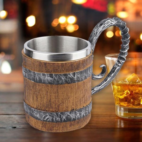 mugs retro double simulation barrel resin beer tea mug stainless steel coffee cup for home pub bar decoration drinkware wine tumbler
mugs retro double simulation barrel resin beer tea mug stainless steel coffee cup for home pub bar decoration drinkware wine tumbler