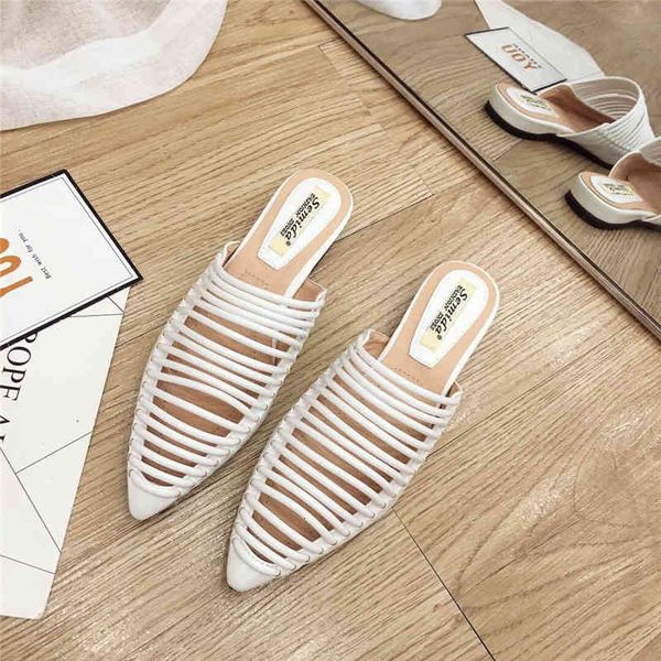 dress shoes strips mules slippers women flat pointed toe female summer casual slides luxury brand designer shoe woman comfort slid, Black
dress shoes strips mules slippers women flat pointed toe female summer casual slides luxury brand designer shoe woman comfort slid, Black