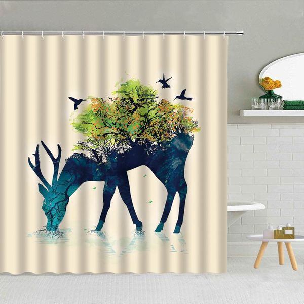 shower curtains elk forest scenery creative pattern curtain bird butterfly flower fruit tree bathroom decor waterproof fabric
shower curtains elk forest scenery creative pattern curtain bird butterfly flower fruit tree bathroom decor waterproof fabric