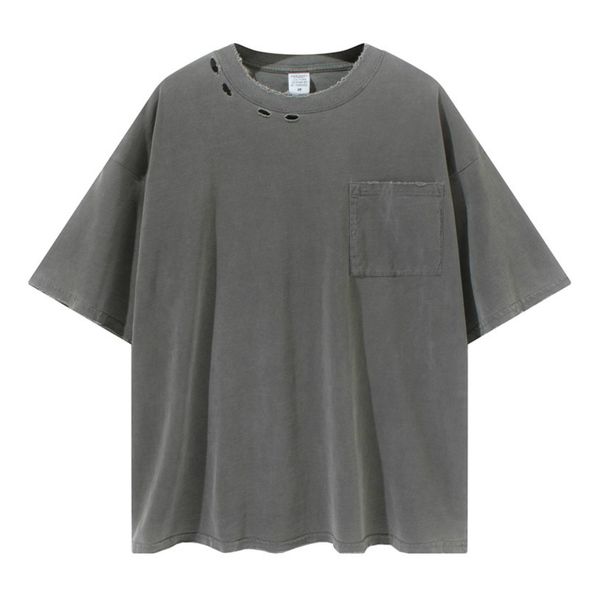 t shirts patched pocket ripped t-shirt hip hop relaxed fit washed cotton tee streetwear, White
t shirts patched pocket ripped t-shirt hip hop relaxed fit washed cotton tee streetwear, White