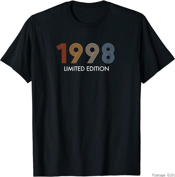men's t-shirts retro 23 years vintage 1998 limited edition 23rd birthday t-shirt, White;black
men's t-shirts retro 23 years vintage 1998 limited edition 23rd birthday t-shirt, White;black