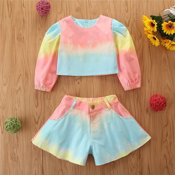 clothing sets wholesale spring kids girls tie dye colorful long sleeve +shorts fashion outfits children clothes e36 ahsg, White
clothing sets wholesale spring kids girls tie dye colorful long sleeve +shorts fashion outfits children clothes e36 ahsg, White