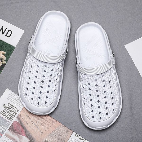 fashion slippers summer arrival sandy beach outdoor hole shoes flip-flops lady gentlemen walking shower room indoor, Black
fashion slippers summer arrival sandy beach outdoor hole shoes flip-flops lady gentlemen walking shower room indoor, Black