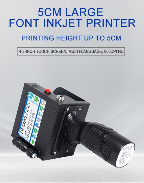 50mm logo inkjet printer qr bar batch code date number expiry label mobile hand jet handheld thermal printers
50mm logo inkjet printer qr bar batch code date number expiry label mobile hand jet handheld thermal printers