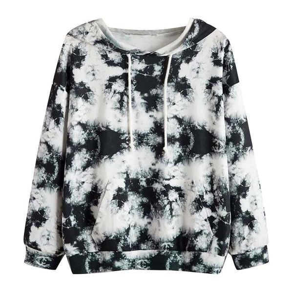 women's hoodies & sweatshirts fsshion casual slim printing long sleeve tie dyed hooded sweater oversize pullover cos tracksuit sud, Black
women's hoodies & sweatshirts fsshion casual slim printing long sleeve tie dyed hooded sweater oversize pullover cos tracksuit sud, Black