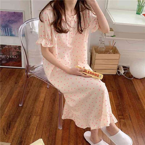 casual dresses printing gentle cotton chic sweet princess 2021 summer homewear dress pajamas loose nightdress snf4, Black;gray
casual dresses printing gentle cotton chic sweet princess 2021 summer homewear dress pajamas loose nightdress snf4, Black;gray