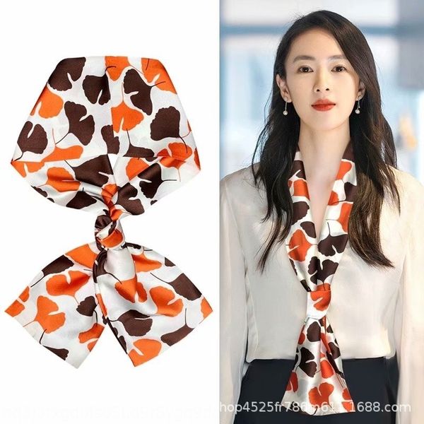 ZHYu autumn and winter ties silk women'stemperament scarf small fragrance cravat simple korean fashion silk scarf square towel square towel, Black;gray
ZHYu autumn and winter ties silk women'stemperament scarf small fragrance cravat simple korean fashion silk scarf square towel square towel, Black;gray