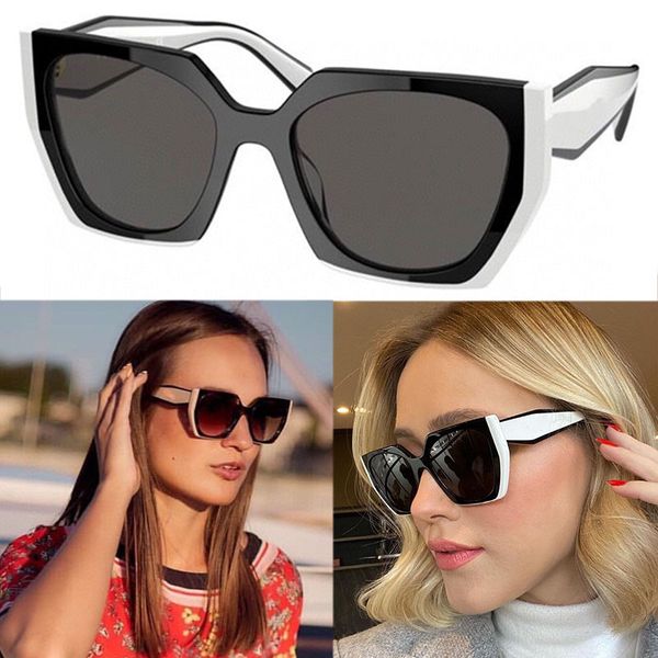 womens sunglasses pr 15ws fashion classic mens irregular thick plate frame black and white mixed glasses leisure beach vacation anti-uv400 d, White;black
womens sunglasses pr 15ws fashion classic mens irregular thick plate frame black and white mixed glasses leisure beach vacation anti-uv400 d, White;black