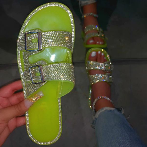 sandals double buckle soft bling shoes women glitter slippers beach slipper outdoor summer causal comfortable slides pantuflas muj, Black
sandals double buckle soft bling shoes women glitter slippers beach slipper outdoor summer causal comfortable slides pantuflas muj, Black