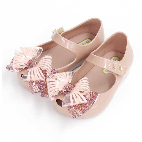 est children girls shoes pvc soft sandals bow princess dance jelly shoes for kids girl waterproof antiskid footwear hook loop 210713, Black
est children girls shoes pvc soft sandals bow princess dance jelly shoes for kids girl waterproof antiskid footwear hook loop 210713, Black