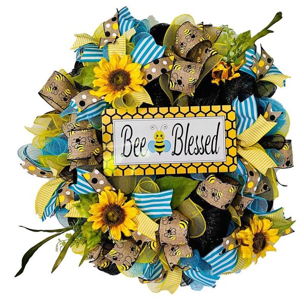 simulation leaf bee sunflowerwreath artificial garland hanging pendants wedding home decor ornaments easter decorations decorative flowers &
simulation leaf bee sunflowerwreath artificial garland hanging pendants wedding home decor ornaments easter decorations decorative flowers &